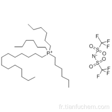 TRIHEXYLE (TETRADECYL) PHOSPHONIUM BIS (TRIFLUOROMETHYLSULFONYL) IMIDE CAS 460092-03-9